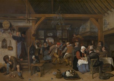 結婚パーティー 作： Jan Havickszoon Steen